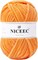 Chenille Yarn Blanket Yarn Light Worsted Weight Yarn for Knitting Fancy Yarn for Crochet Weaving DIY Craft Total Length 200m (218yds, 100g)_Orange